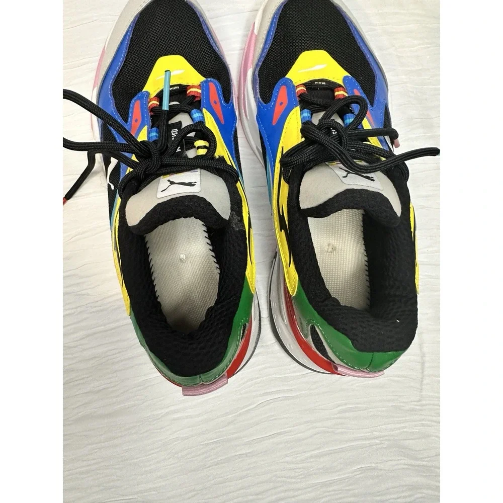 Puma RS-Fast International Flags Big Kids Size 5C Sneaker-No‎ Inside Soles